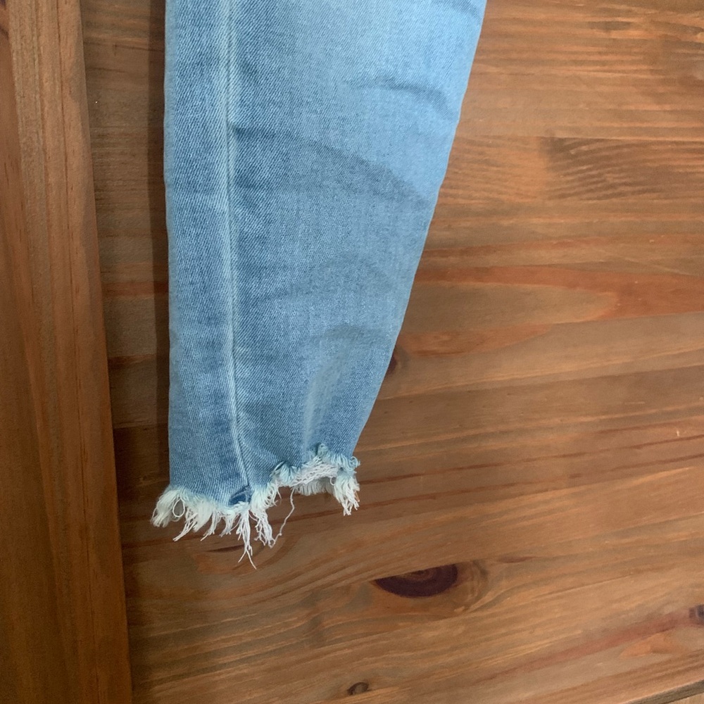 high rise Jeans Distressed Light Blue Women's Jeans size 9 by Miami - Picture 7 of 16